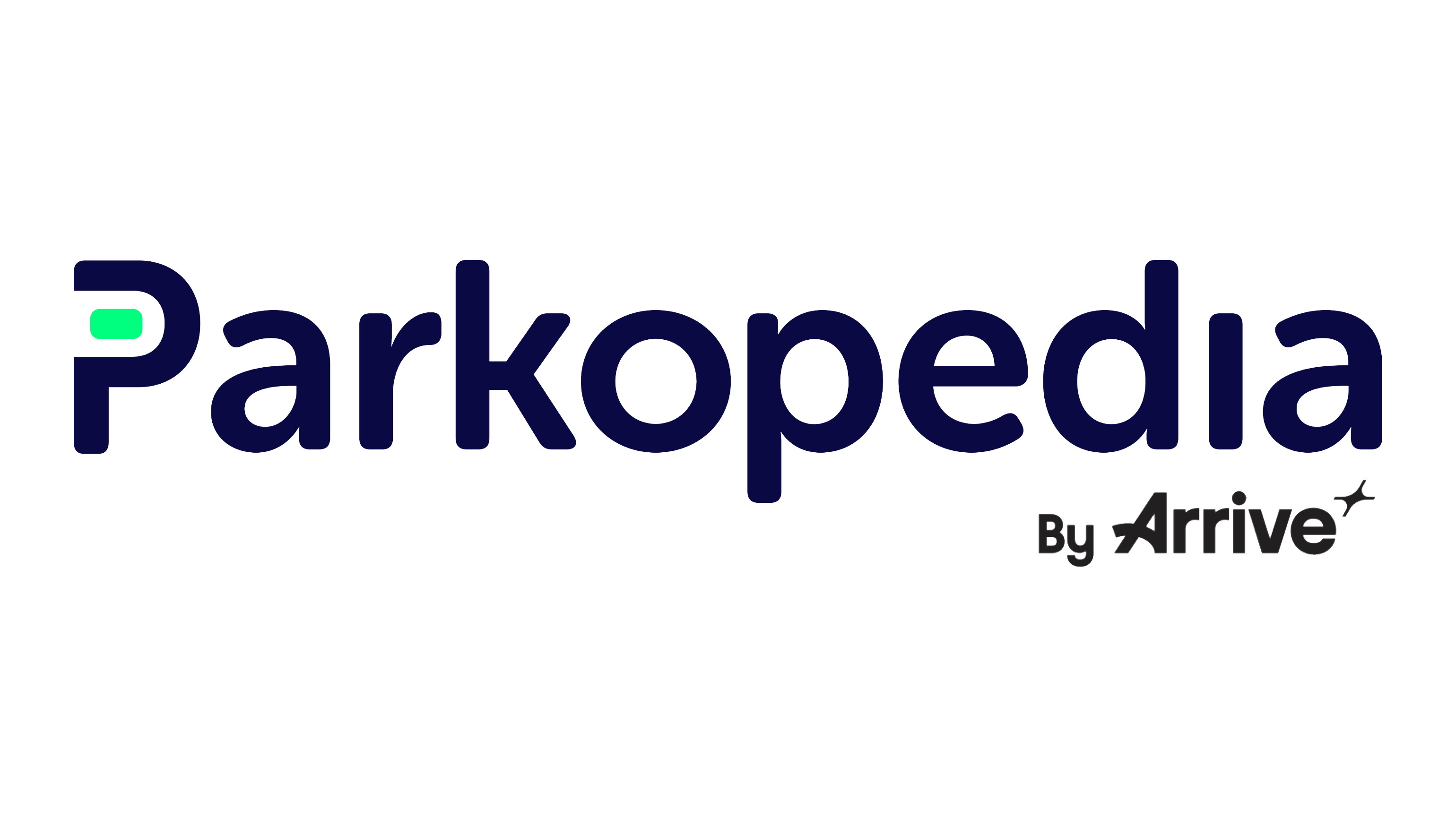 parkopedia logo + arrive_blue version